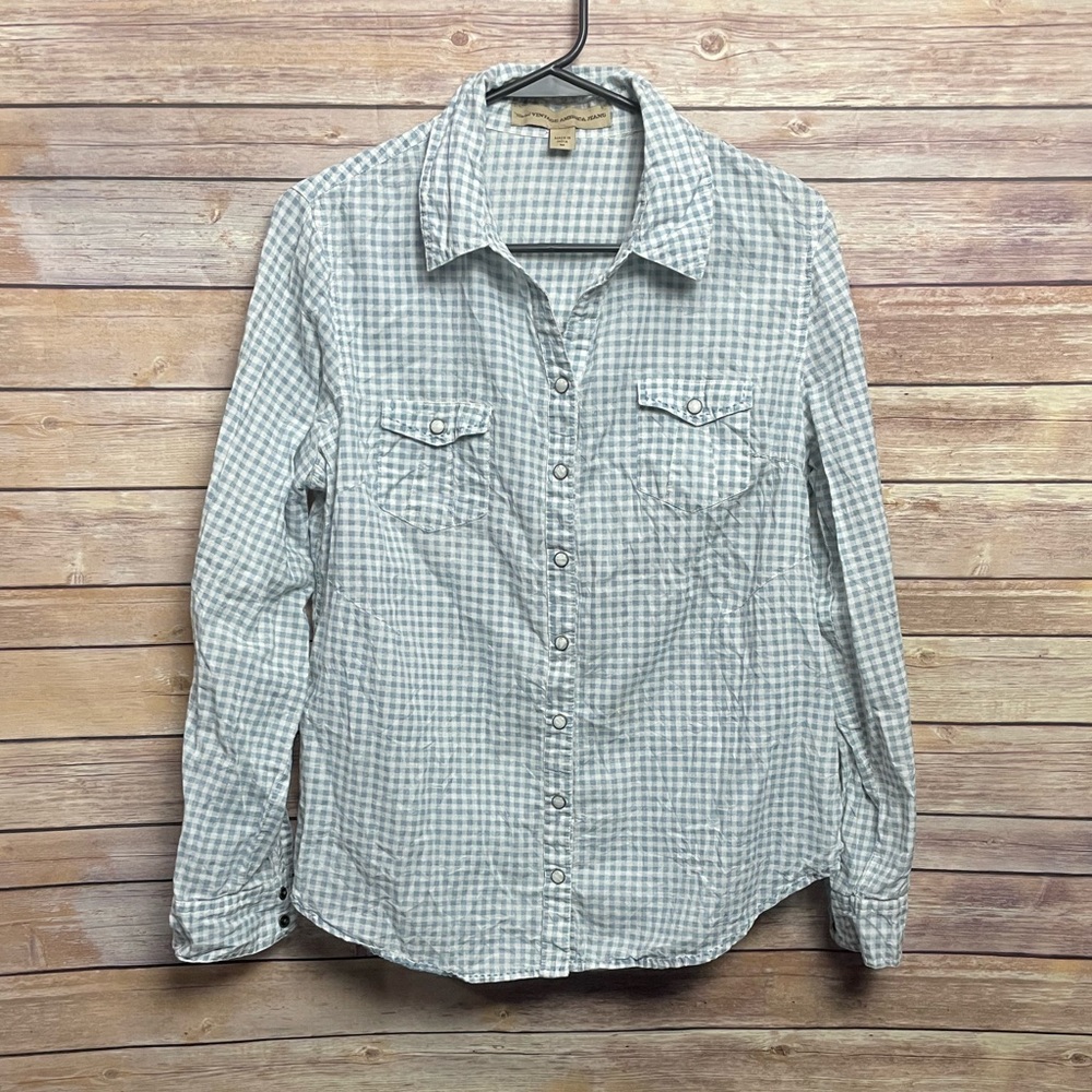 Women’s Vintage America Button Down Shirt
